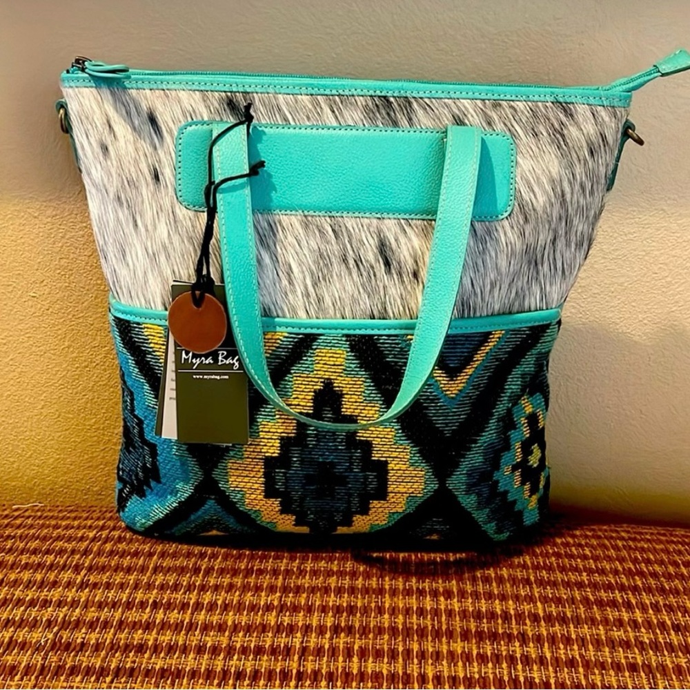 MYRA-JUST IN TONGA RIDGE TOTE BAG